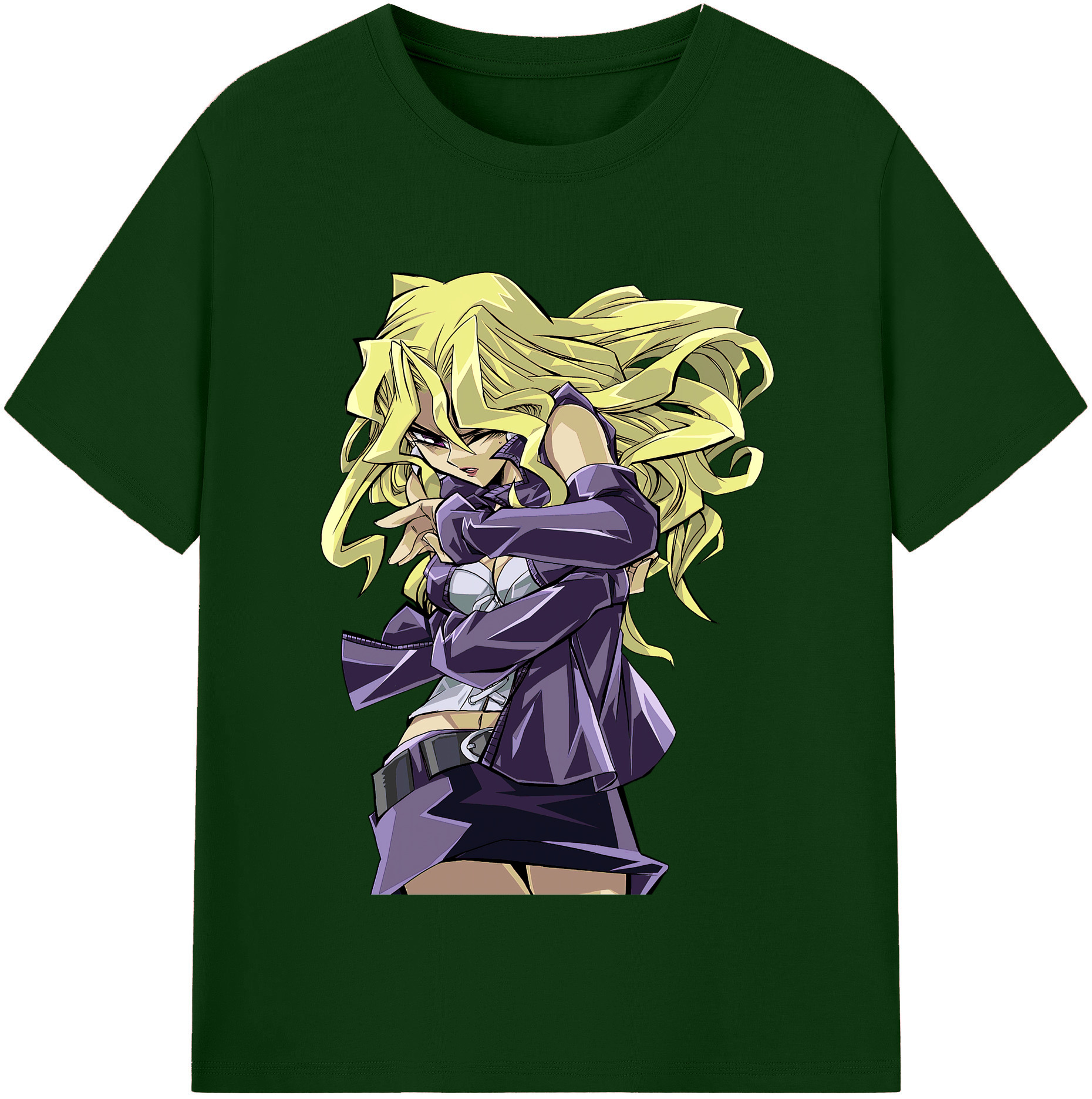 （画像用） 遊☆戯☆王 Yu-Gi-Oh! 綿100％半袖Tシャツ（フロントプリント）